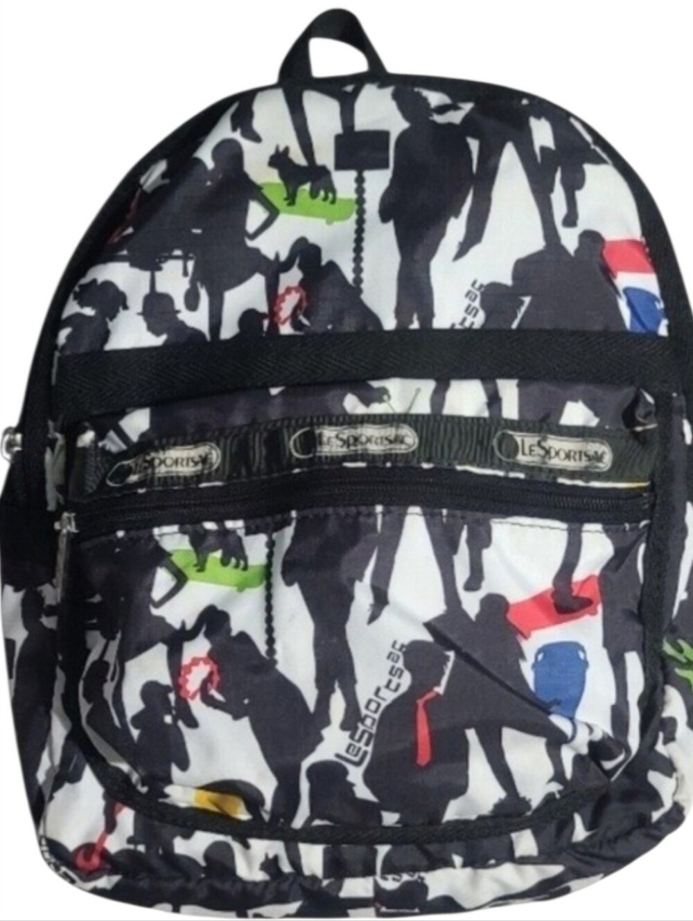 2010 LeSportsac Artist in Residence "Groupies" Basic Mini Backpack